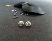 Studs earrings "neurons flowers"