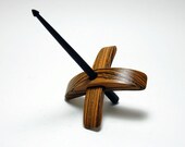 Medium Turkish Spindle: Bocote and Wenge