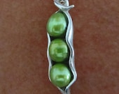 Three Peas in a Pod Necklace