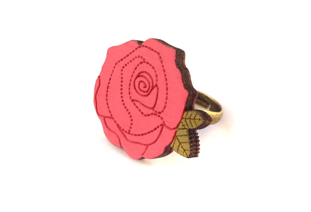 Pink Rose Ring