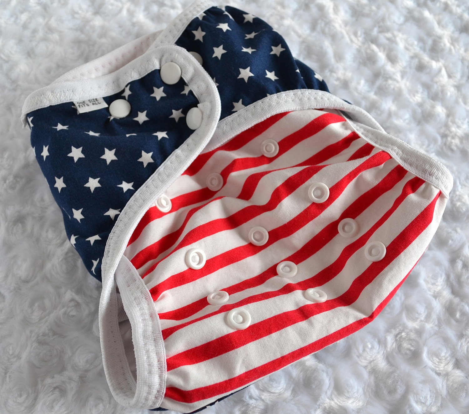 cloth diaper cover - good ol usa -  S, M, L - custom made