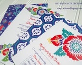 Wedding Invitation - Henna Botanical Collection