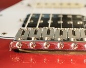 Red Guitar, fine art photography, Tacoma, WA