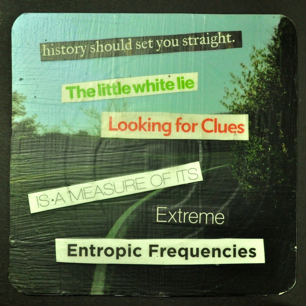 5x5  Unique Poem Collage Photo Magnet