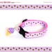 ON SALE Cat Collar - Ice Cream Cones on Purple - Small Cat / Kitten Size