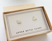 Square Triangle Mixers Earrings