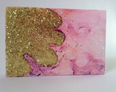 Small Painting - Abstract Burst