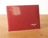 dark red envelope single: i love you