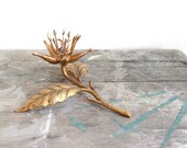 vintage metal flower
