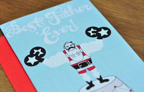 Best Father Ever Father's Day Greeting Card