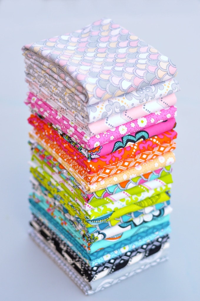 Modern Bliss 21 Fat Quarter Bundle by Andie Hanna for Robert Kaufman COMPLETE