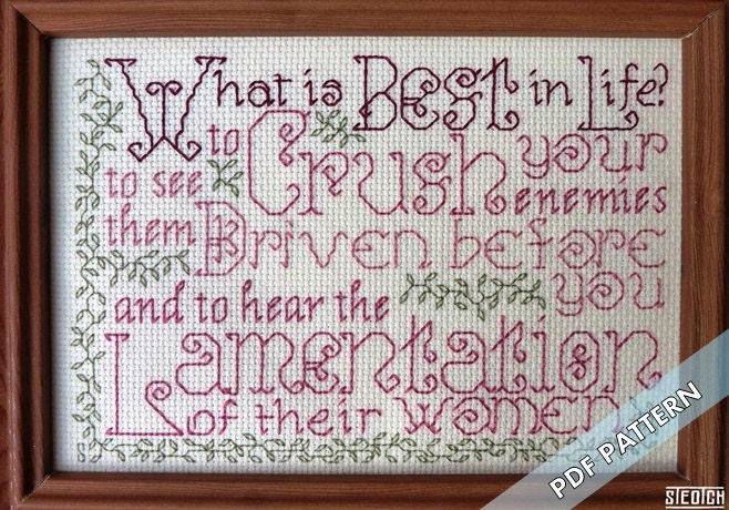 The Needle of Steel - PDF Pattern