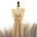 Chantilly Marie Antoinette Rosette Crochet Lace French Nude Ballerina Jane Austen Breakfast at Tiffanys Pearl Alice in Wonderland Dress