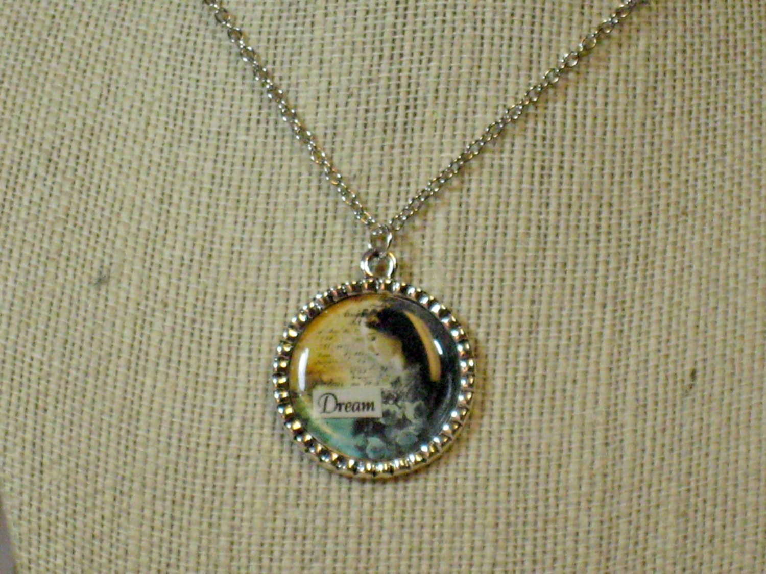Necklace Dreaming of Paris, Inspirational Jewelry