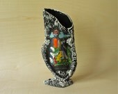 LARGE Mid Century Modern Italian Biomorphic Pottery Vase San Marino