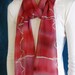 Heartbeat Silk Chiffon Scarf - ekg pattern