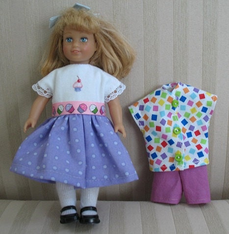 Mini 6 inch doll clothes, made to order