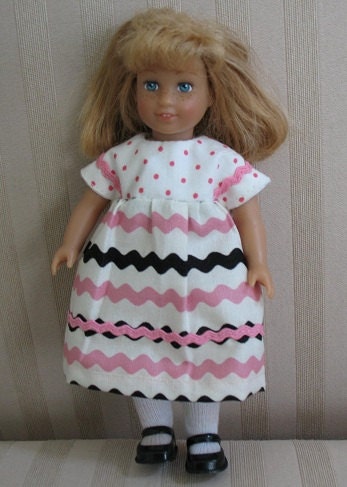 Mini AG doll ric rac dress