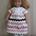 Mini AG doll ric rac dress