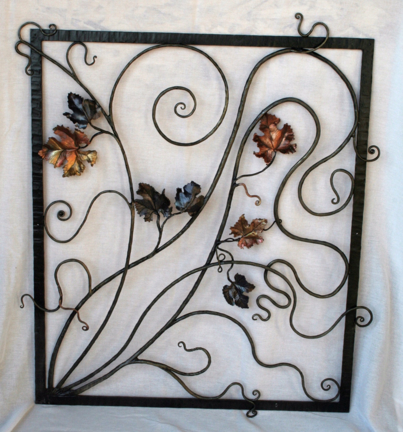 Screen Door Guard, Hand forged