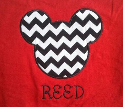 Chevron Mickey Mouse Shirt Disney Family Mickey Shirt