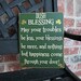 St patrick's Day sign--Irish Blessing