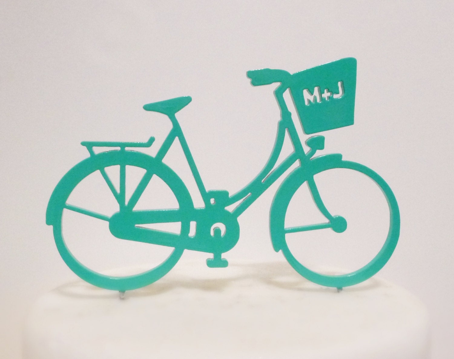 NEW Bicycle Cake topper - Retro Vintage Inspired