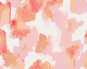 LUXE IN BLOOM  - Art Gallery Fabrics - Cascade Coral  (lib-8203) - 1 yard