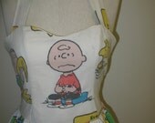 Custom Made to Order Peanuts Charlie Brown Woodstock Snoopy Lucy Linus Characters Geekery SweetHeart Pin up Dress