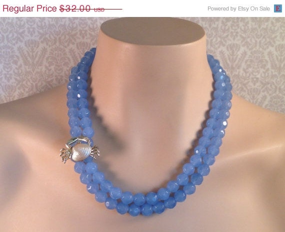HOLIDAY SALE Don't Be Crabby Necklace