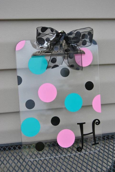 Personalized Acrylic Clipboard