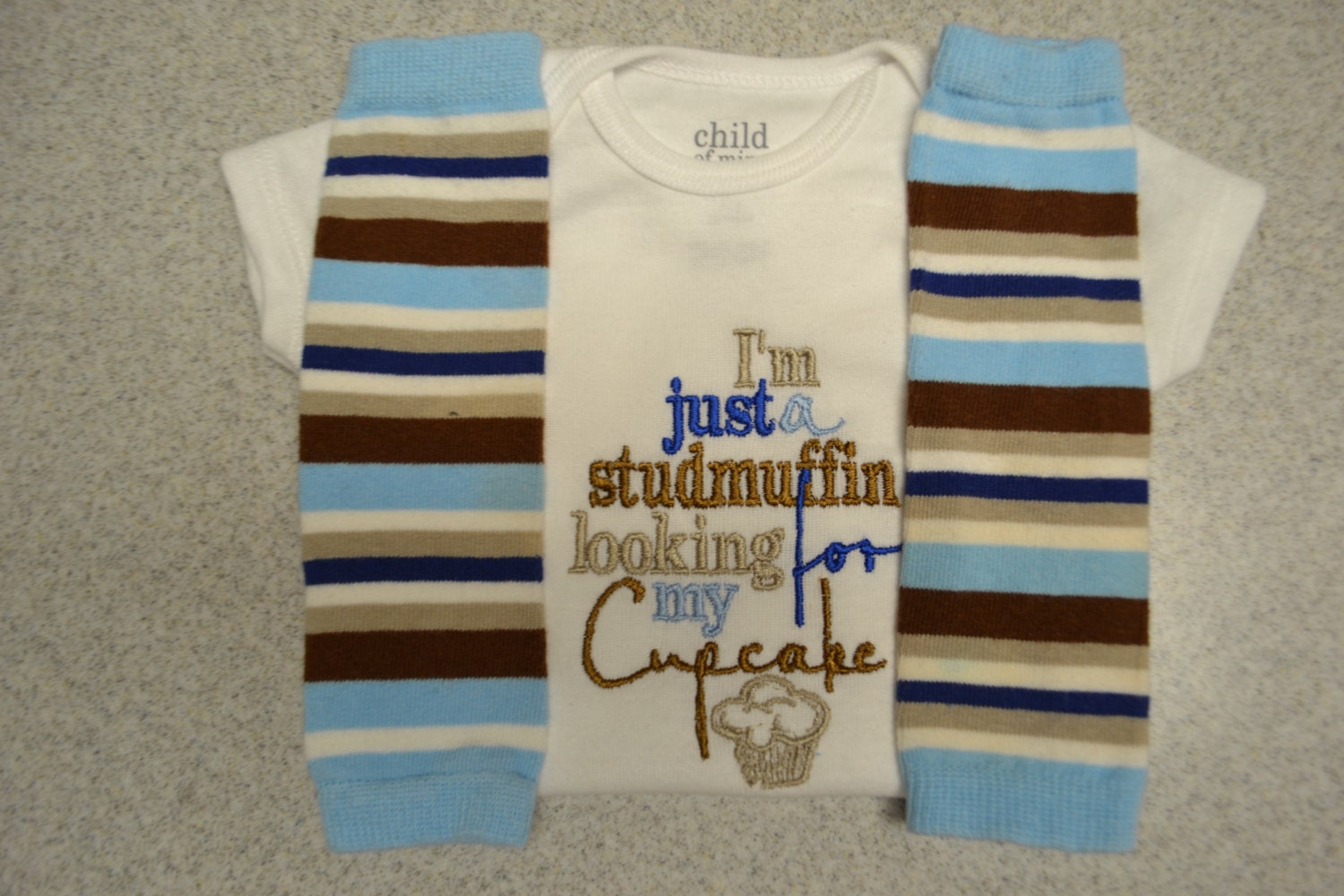 I'm Just A Studmuffin Looking for my Cupcake shirt or onesie