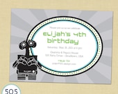 Wall E Party Invitation by 505 Design Paperie - Printable Wall E Invitation Il_170x135
