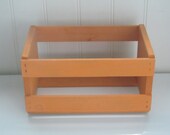 Napa Valley Miniature Wood Crate, Wine Holder, Glass Holder, Picnic Supplies, Storage, Home Decor, Kitchen Decor