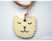 Maedchenwahn BEAR Leather Cord Necklace