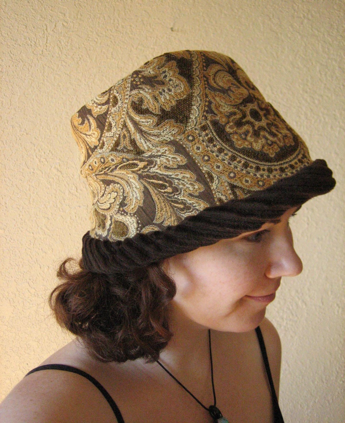 Paisley and Corduroy - Cloche Hat