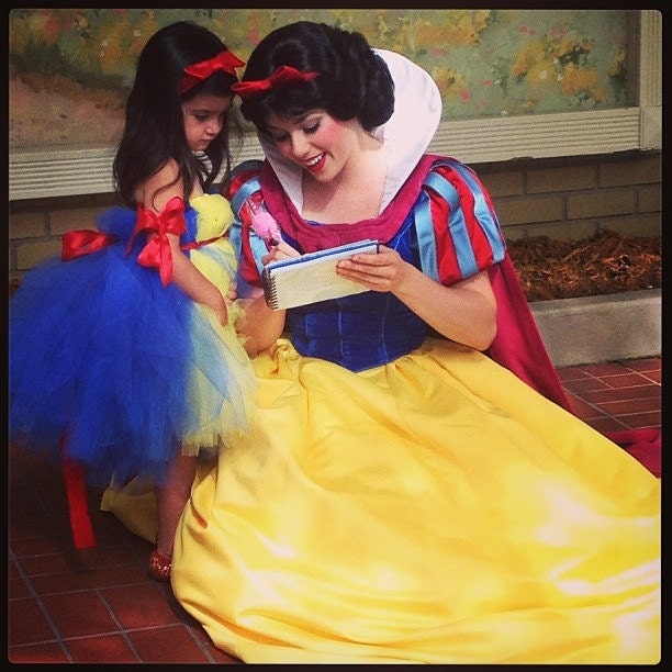 Snow White Inspired Tutu Dress By Atutudes