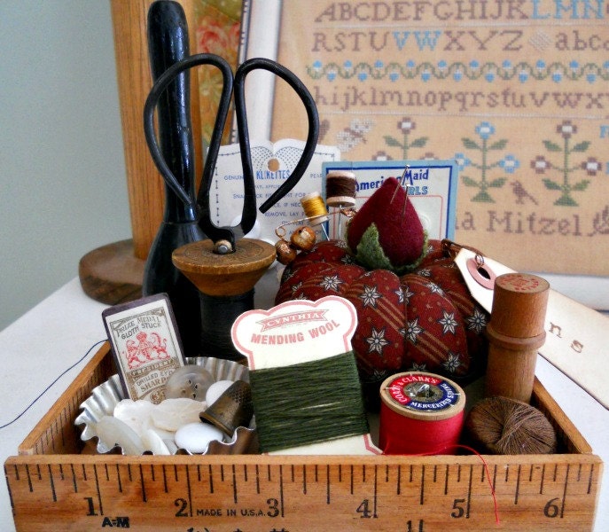 Sewing Notions Tinket Box