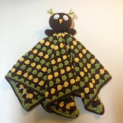Oiie the Sleeping Owl Binkie Buddy