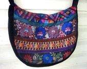 large Vintage Embroidered bohemian shoulder Bag