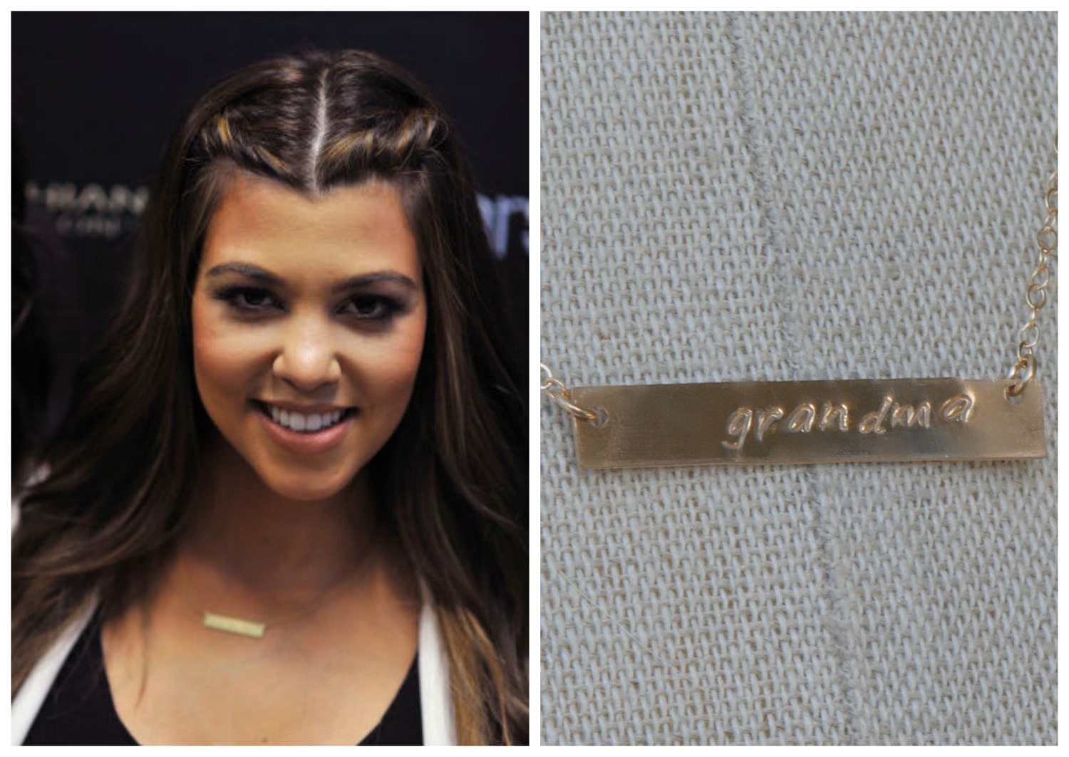 Name plate Necklace, Gold Bar Necklace, Initial Personalized Jewelry, 14k Gold Fill Jewelry, Nameplate Necklace, Mothers Jewelry