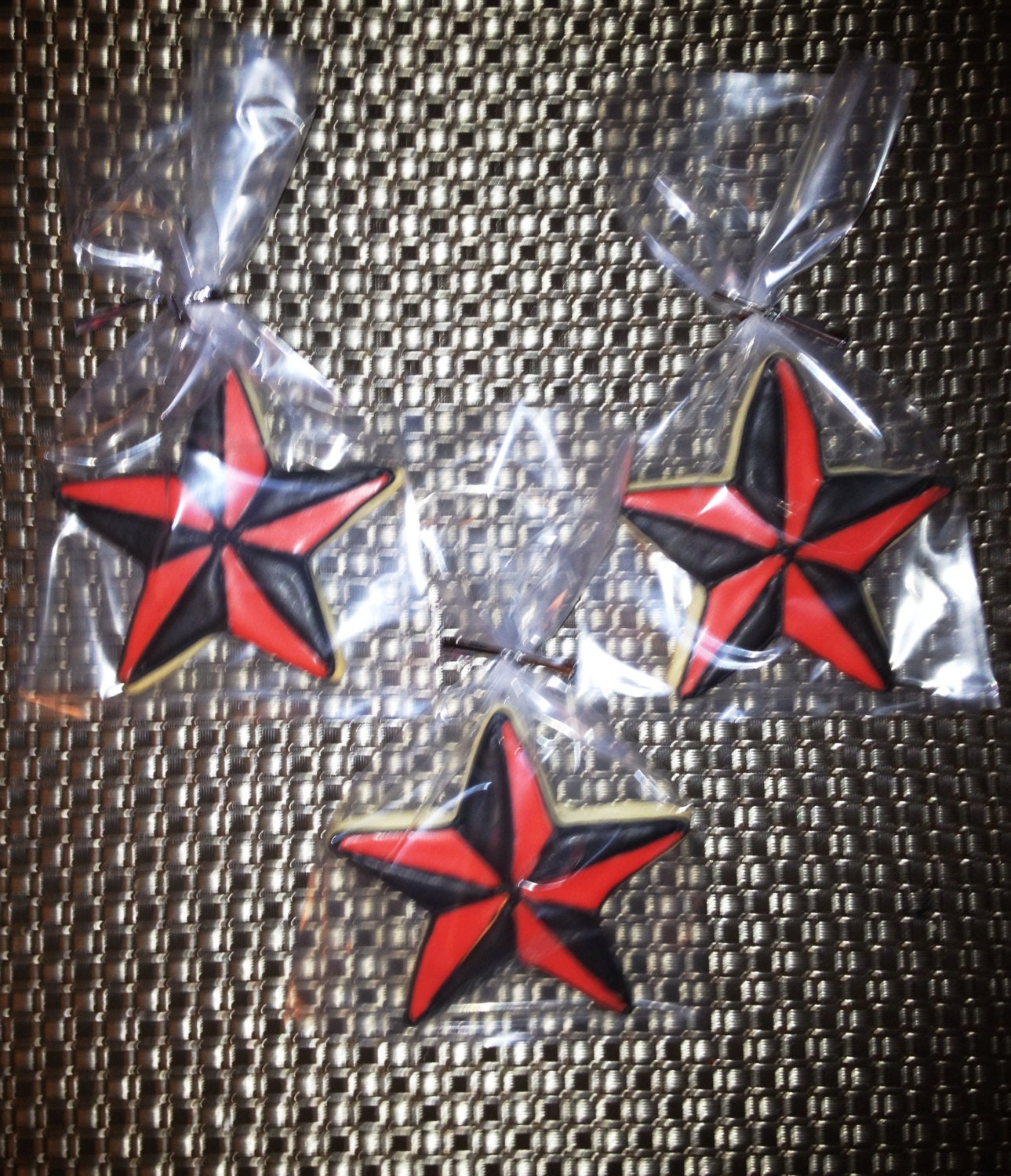 1Dz Nautical Star Sugar Cookies