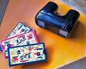 Vintage 1950's Bakelite Stori Viewer View Master with Religious and Scenic Slides