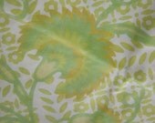 Green Meadow Retro Vintage Pillowcase