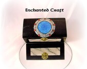 STARGATE Box- wooden chest with detailed Stargate and event horizon- get your name on it
