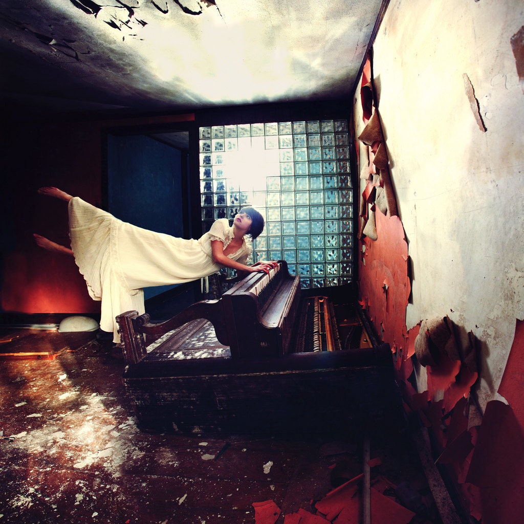 12 x 12 signed print - for those who could not here the music