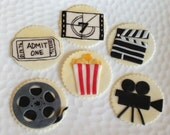 Movie Theme Fondant Cupcake Cookie Toppers Il_170x135