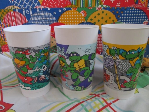 Teenage Mutant Ninja Turtles cup set