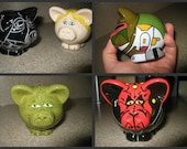 Star Hogs Ceramic Mini Pig (Made to Order)