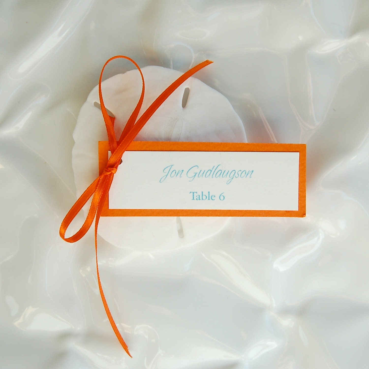 Sand Dollar Place Cards
